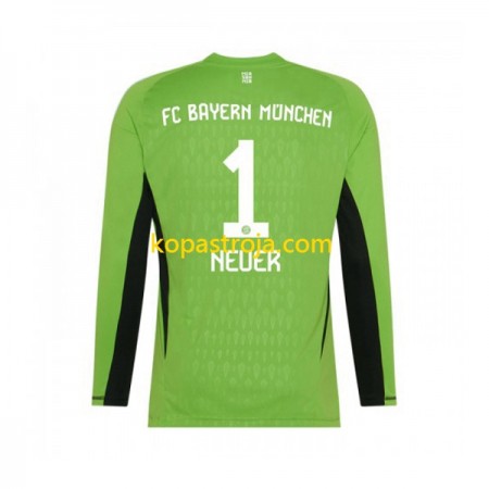 Billiga Fotbollströjor FC Bayern München Manuel Neuer 1 Målvakt Borta tröja 2023/24 Långärmad